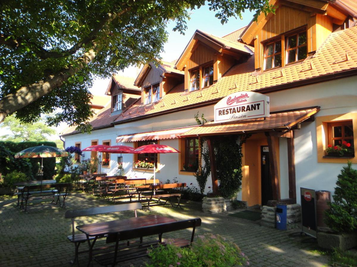 Pension & Restaurant U Konske Drahy Holkov Velešín المظهر الخارجي الصورة